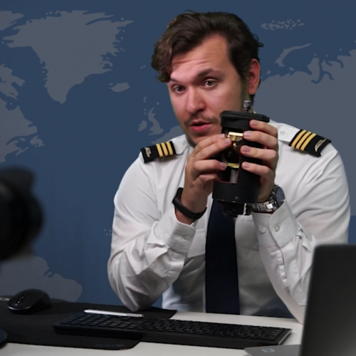 Flying Academy training visual